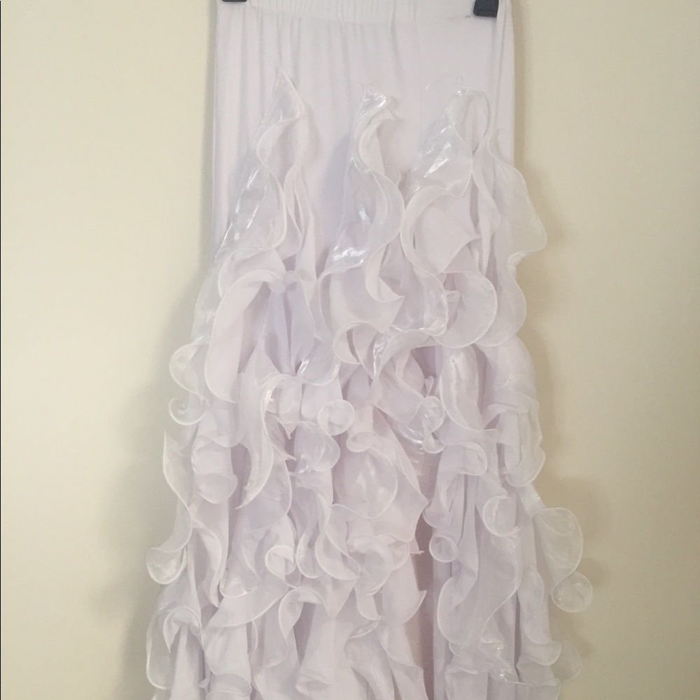 Belly dance long skirt